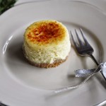 Mini cheesecake brulé