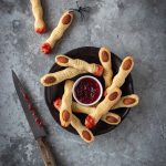 Biscotti dita di strega per Halloween