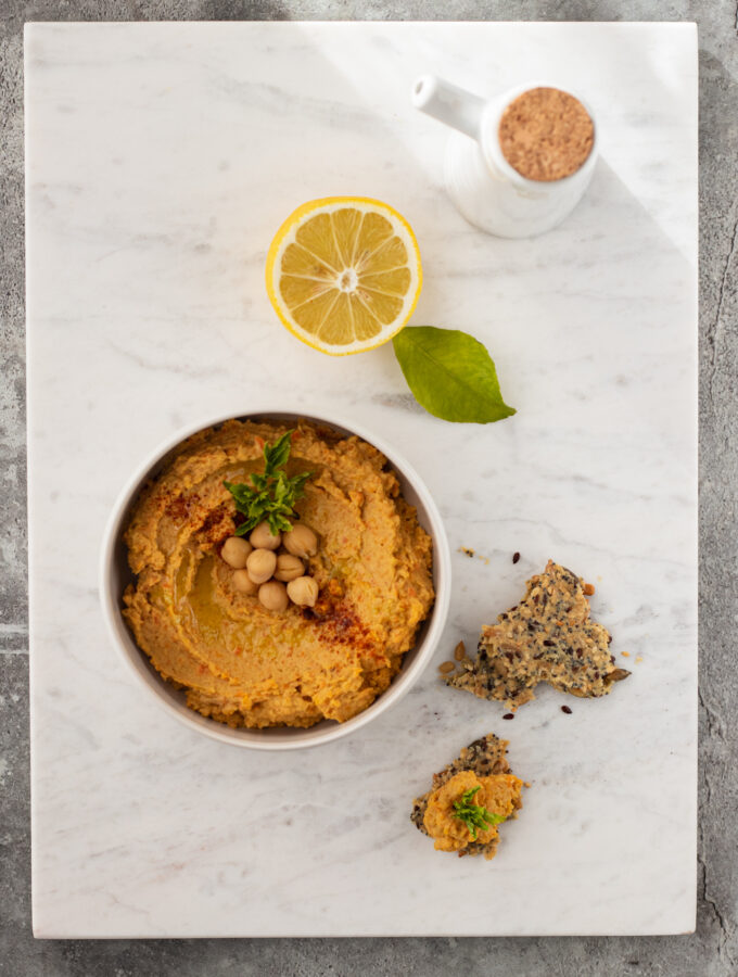 Hummus di carote