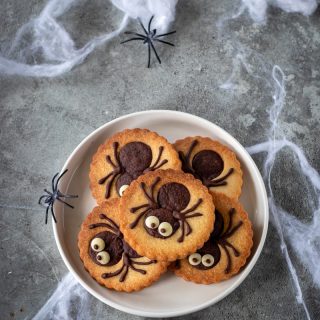 Biscotti ragno per Halloween