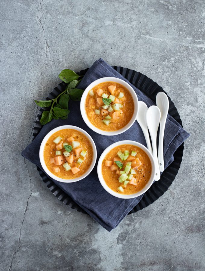 Gazpacho di melone