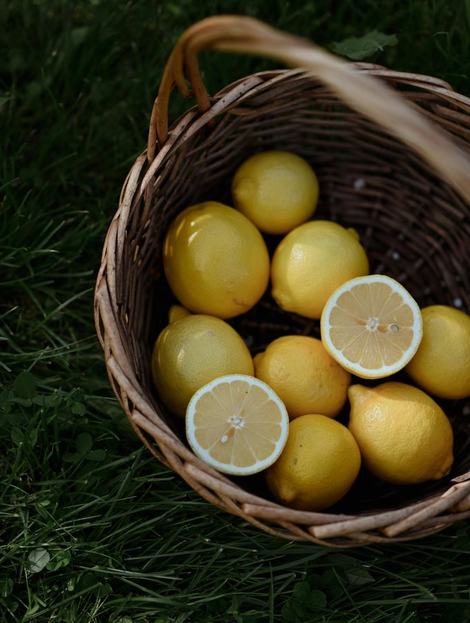 Come lavare bene i limoni non biologici