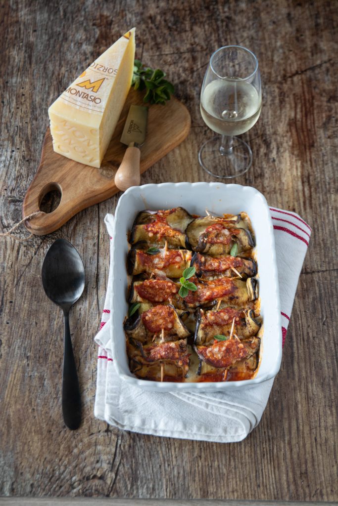 Involtini di melanzane al forno